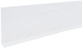 MD Building Vinyl Wall Base, Snow White, 4in x 48in