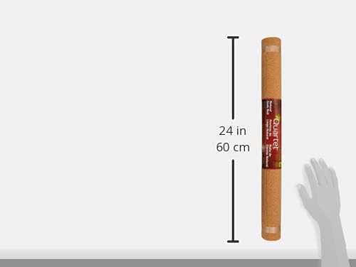 Quartet Cork Rolls, Strips, 24 x 48", Corkboard, Bulletin Board, Natural, Case of 8 (103)