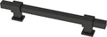 Franklin Brass 5 Pack Matte Black Cabinet Handles Adjustable Drawer Pulls for Kitchen Cabinet Knobs Dressers and Cupboards 1-3/8 to 6-5/16 inch (35–160mm) Hole Center | Adjusta-Pull™