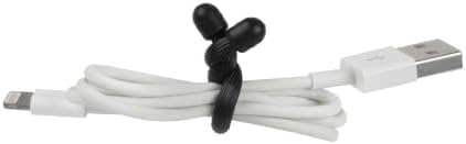 Nite Ize GTBA-A2-R8 Original Gear Tie, Reusable Rubber Twist Tie, Made in the USA, Assortment, 8 Pack