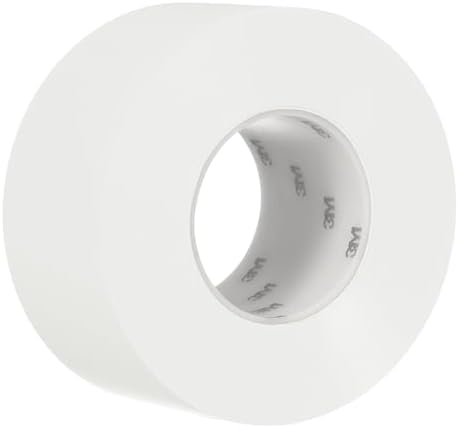 3M Durable Floor Marking Tape 971, White, 3 in x 36 yd, 17 mil, 1 Roll