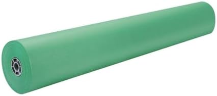 Rainbow Colored Kraft Duo-Finish Paper, Brite Green, 36" x 1,000', 1 Roll