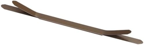 Smead 100 Count 2 Prong Metal Fasteners, 2" Capicity, Brown, One-Piece 2-Prong Fasteners for Folder Dividers, Dual Side 5/8" and 1" Capacity, 2.75" Center to Center, 100/Box (35015)