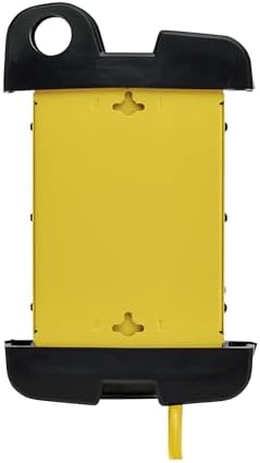 Tripp Lite Eaton TLM812GF Heavy Duty Power Strip with GFCI Plug, Yellow Metal Housing, 8 Outlets, 12 Foot / 3.6 Meter Cord, Keyhole Mounting Slots, Industrial Garage Work Shop Bench