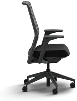 HON Cipher Ergonomic Office Chair, Office Desk Computer Chair, Black