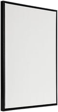 Kate and Laurel Sylvie Blank Framed Canvas Wall Art, 28x38 Black Beaded, Vintage Modern Empty Canvas for Paint-Your-Own Art, Ready to Paint Premium Canvas Already Framed