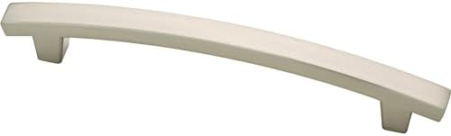 Franklin Brass (10-Pack) – Brushed Nickel Cabinet Handles, 5-1/16 Inch Hole Center, Pulls for Drawers, Kitchen Cabinet Door, Dressers | Pierce