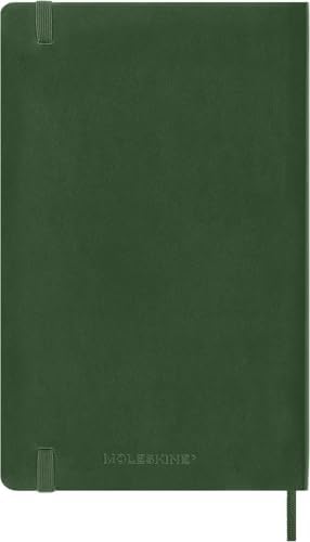 Moleskine 2027 12-Month Weekly Planner, Large, Myrtle Green, Softcover