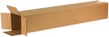 BOX USA 6x6x38 Tall Corrugated Boxes, Tall, 6L x 6W x 38H, Pack of 25 | Shipping, Packaging, Moving, Storage Box for Home or Business, Strong Wholesale Bulk Boxes