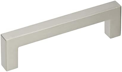 Amerock 3-3/4" Monument Satin Nickel Drawer Pull