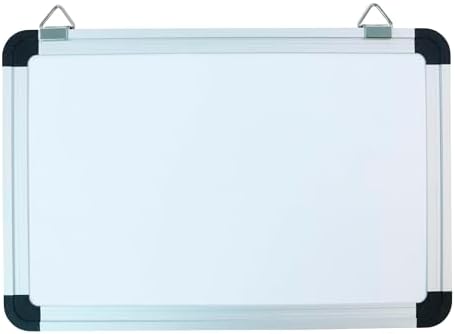 School Smart Large Magnetic Dry Erase Board, Aluminum Frame, 30 x 23 Inches