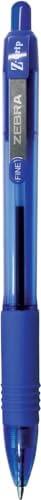 Zebra Pen Z-Grip Retractable Ballpoint Pen, Blue Ink, 0.7mm, 30 Bulk-Pack