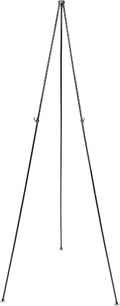 Quartet Easel Stand 63" High Adjustable Telescoping Tripod Display for Office School and Home, Lightweight, Black (29E)