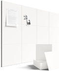 Fluxynara Felt Bulletin Board & Cork Board Alternative, Milky White