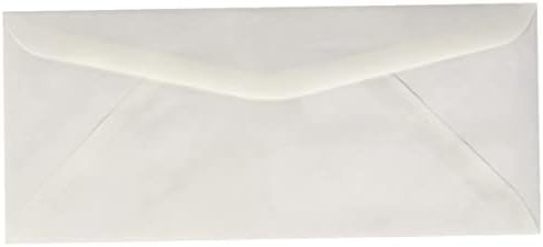 Amazon Basics #9 Double Window Security Gummed Business Envelopes for Invoices,500 Count, White