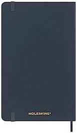 Moleskine Limited Edition Notebook Vegea, Large, Ruled, Petroleum Capri, Soft Cover (5 x 8.25)