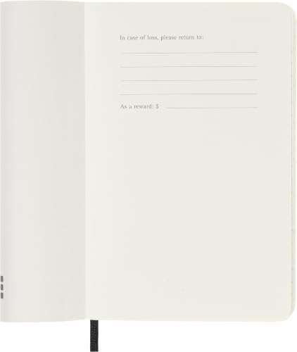 Moleskine 2027 12-Month Weekly Planner, Pocket, Black, Softcover