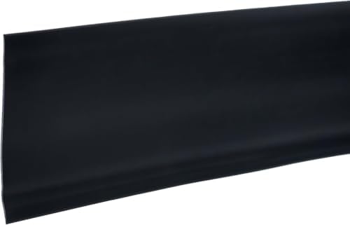M-D Building Products 75218 4-Inch by 4-Feet Dry Back Vinyl Wall Base, Black (Pack of 5)