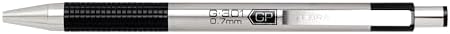 Zebra Pen F-301 Retractable Ballpoint Pen, Black/Blue Ink, 0.7mm, 6-Pack