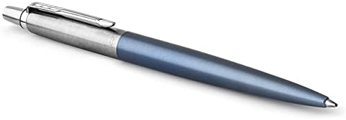 Parker Jotter Ballpoint Pen Waterloo Blue with Medium Point Blue Ink Gift Box (1953191)