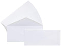 Amazon Basics #10 Business Letter Envelopes with Gummed Seal, No Tint, White, 500-Pack