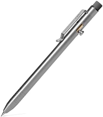 BIG IDEA DESIGN Bolt Action Pencil - BIGiDESIGN (Titanium - Raw)