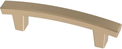 Franklin Brass (10-Pack) – Champagne Bronze Cabinet Handles, 3 Inch Hole Center, Pulls for Drawers, Kitchen Cabinet Door, Dressers | Pierce