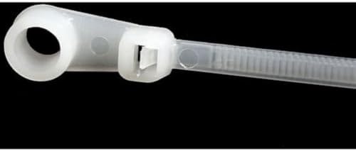 StarTech 6in Screw Mount Cable Ties, 100 Pack, TAA (TCV155)