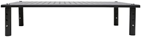 Tripp Lite Computer Monitor Stand, Adjustable Height, 18 x 11 in., Metal, Black (MR1812M)