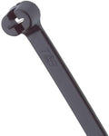 CABLE TIE 18LB 8IN UV BLK 2-PC DIST