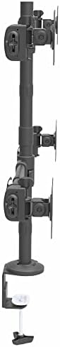 Desk Mount Quad Monitor Arm up to 27in, 17.6lb/8kg, VESA (ARMQUAD)