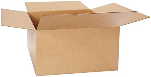 BOX USA Moving Boxes Holds 65lbs, 22"L x 17"W x 12"H (10-Pack) Large - Corrugated Cardboard Box for Shipping, Mailing, Packing, Packaging and Storage