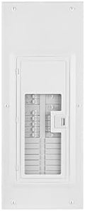 Leviton 30 Space Indoor Load Center Cover and Door with Window, LDC30-W, White