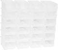 Akro-Mils 30220 AkroBins Plastic Storage Bins, 7"x4"x3", Clear, 24-Pack