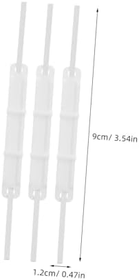 50pcs Document Binding Buckle Plastic Paper Fasteners for Punched Papers