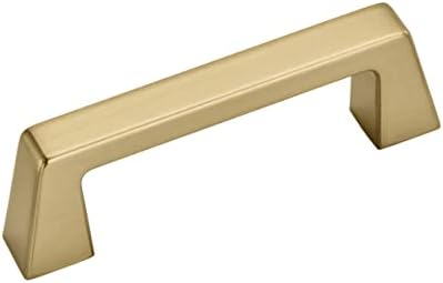 Amerock | Cabinet Pull | Champagne Bronze | 3 inch (76 mm) Center to Center | Blackrock | 1 Pack | Drawer Pull | Drawer Handle | Cabinet Hardware