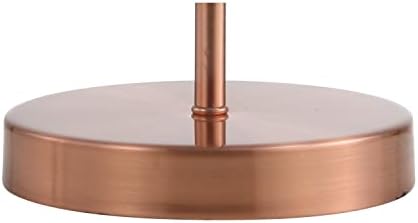 JONATHAN Y Tribeca Double Mesh Drum Table Lamp 19.75" Metal, Copper/Black