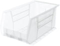 Akro-Mils 30240 AkroBins Plastic Storage Bins, 15"x8"x7", Clear, 12-Pack