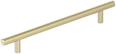 Amerock Bar Pulls 7 in (178 mm) Center-to-Center Golden Champagne Cabinet Pull - (10 Pack)