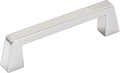 Amerock | Cabinet Pull | Polished Chrome | 3-3/4 inch (96 mm) Center to Center | Blackrock | 1 Pack | Drawer Pull | Drawer Handle | Cabinet Hardware