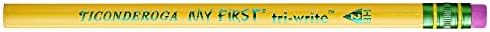 Ticonderoga My First Tri-Write Wood-Cased Pencils (36 Count) Wood-Cased Pencils (96 Count)