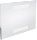 Azar Displays 122017 Self Adhesive Tape Clear Acrylic Wall Sign Holder Frame 11" W x 7" H - Landscape/Horizontal, 10-Pack