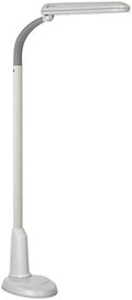 Ott-Lite L24554 Task Plus High-Definition 24-Watt Floor Lamp,Plastic, Dove Grey