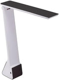 Bostitch Office KT-VLED1810-BLK Powered Rechargeable Battery LED Desk Lamp, 3 Color Temperatures, Flip Open, Black