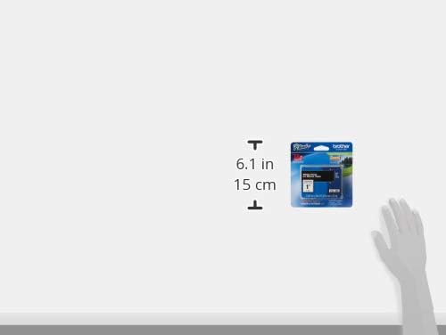 Brother Genuine P-Touch TZE-355 Tape, 1" (0.94") Wide Standard Laminated Tape, White on Black, Laminated for Indoor or Outdoor Use, Water-Resistant, 0.94" x 26.2' (24mm x 8M), Single-Pack, TZE355