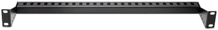 StarTech 1U Cable Lacing Bar, Adjustable Depth (12S-Cable-Lacing-BAR)