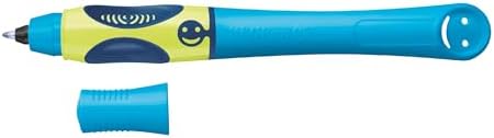 Pelikan Griffix Rollerball Pen for Right-Handed Users, Neon Fresh Blue, Pack of 1