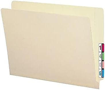 Smead BCCRN Bar-Style Color-Coded Numeric Label, 1, Label Roll, Red, 500 Labels per Roll (67371)