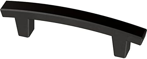 Franklin Brass Pierce (5-Pack) Cabinet Handles 3' Hole Center Matte Black Kitchen Drawer Pulls Dresser, Furniture Hardware P29519K-FB-B