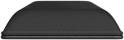 Glorious Gaming Padded Keyboard Wrist Rest (Full Size, 25mm Thick) - Anti-Fray Stitched Edges, Smooth Cloth Surface, Anti-Slip Rubber Base, Medium Firmness, 440 x 100 x 25mm - Black